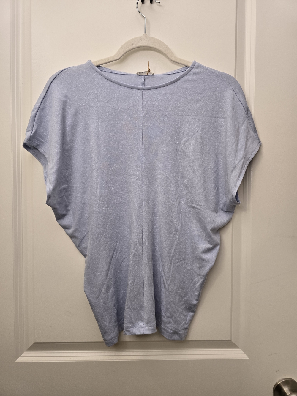 OGL Tencel-Linen 2Pcs Set Round Neck Top & A-Line Maxi Skirt with Pockets - Picture 2 of 16